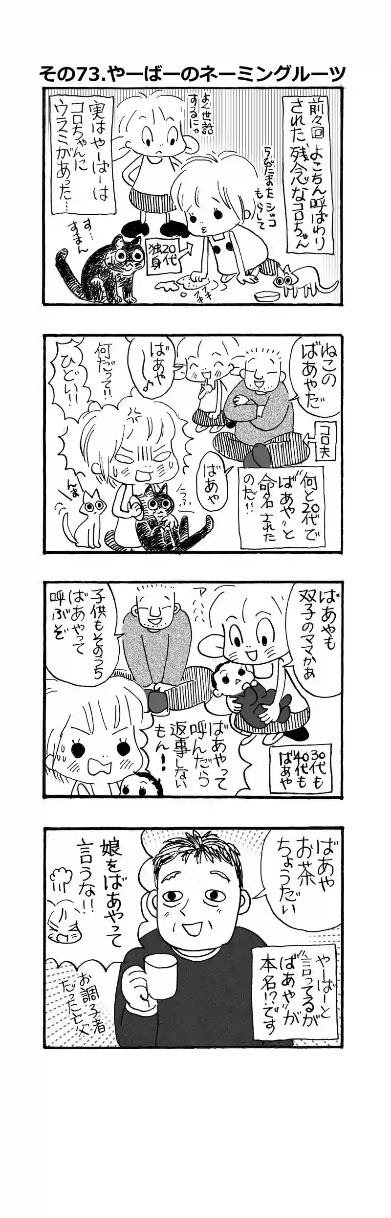その73.やーばーのネーミングルーツ