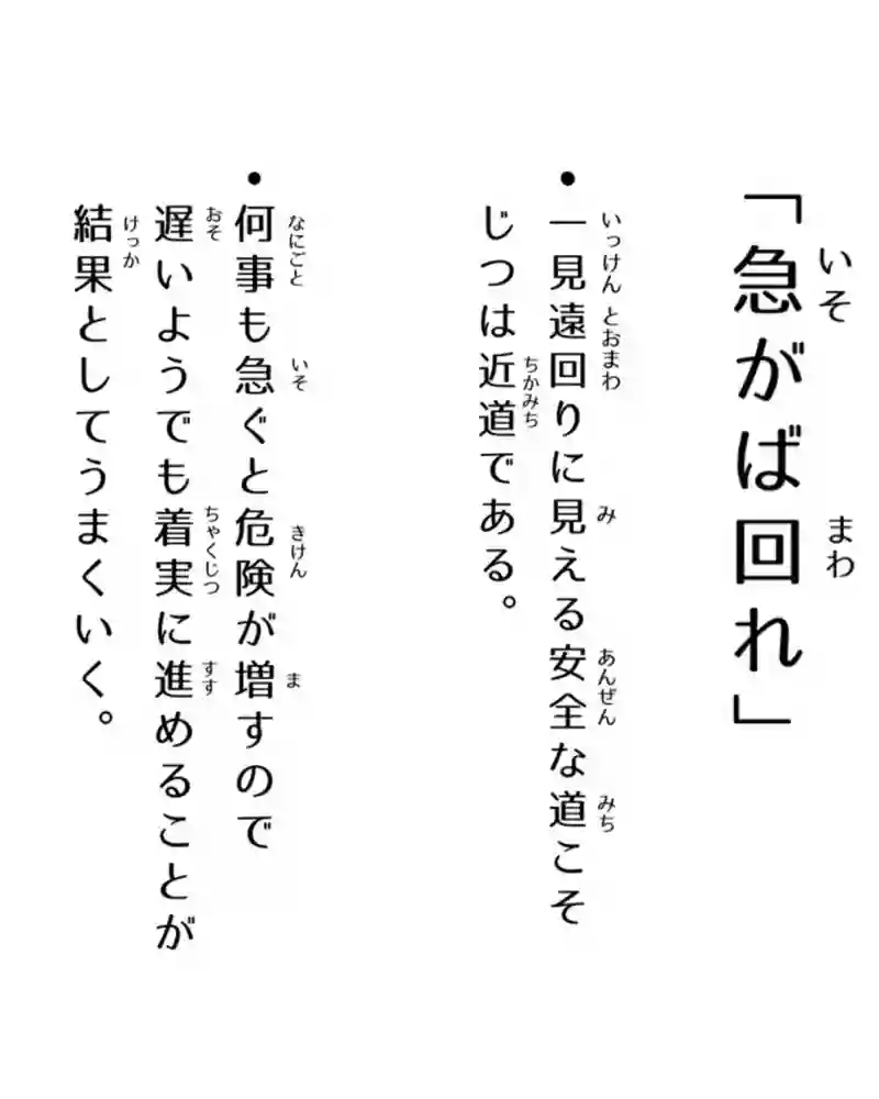 『ことわざ』②