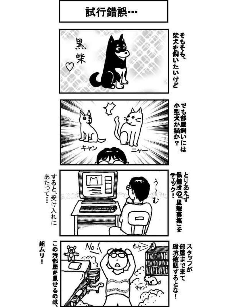 ボクとポメのドタバタ生活、一年間 その2（9～12話）