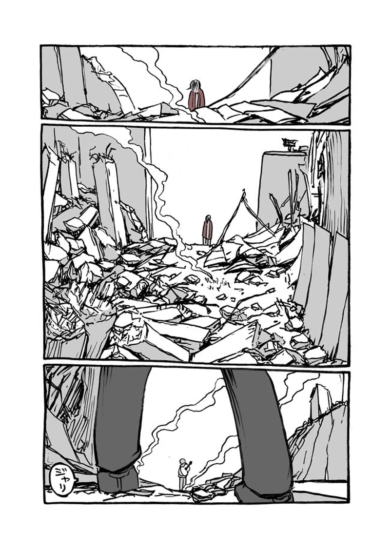 廿七話目「落下する世界」