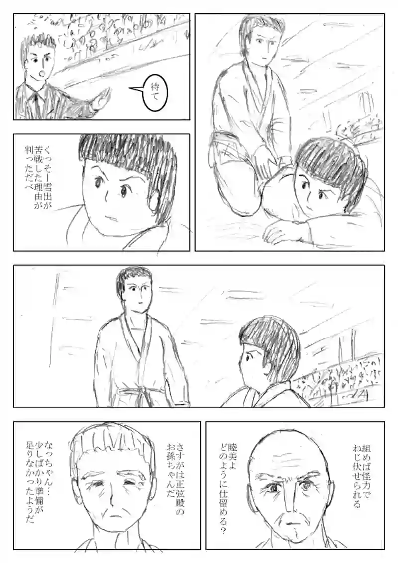 第１５話　秘術対怪力②