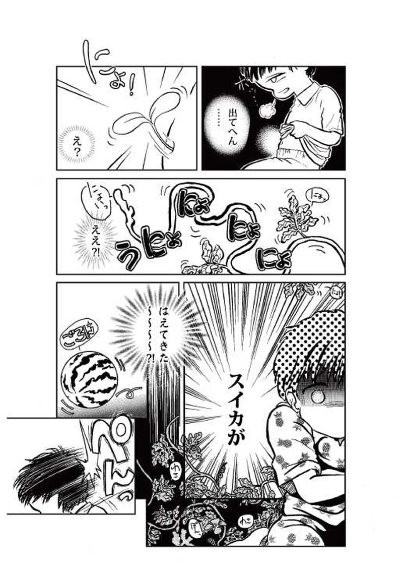 【第２話】　スイカ畑になったなら