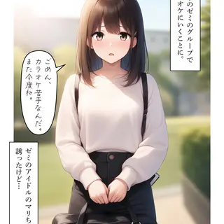 大学のゼミのマリちゃん