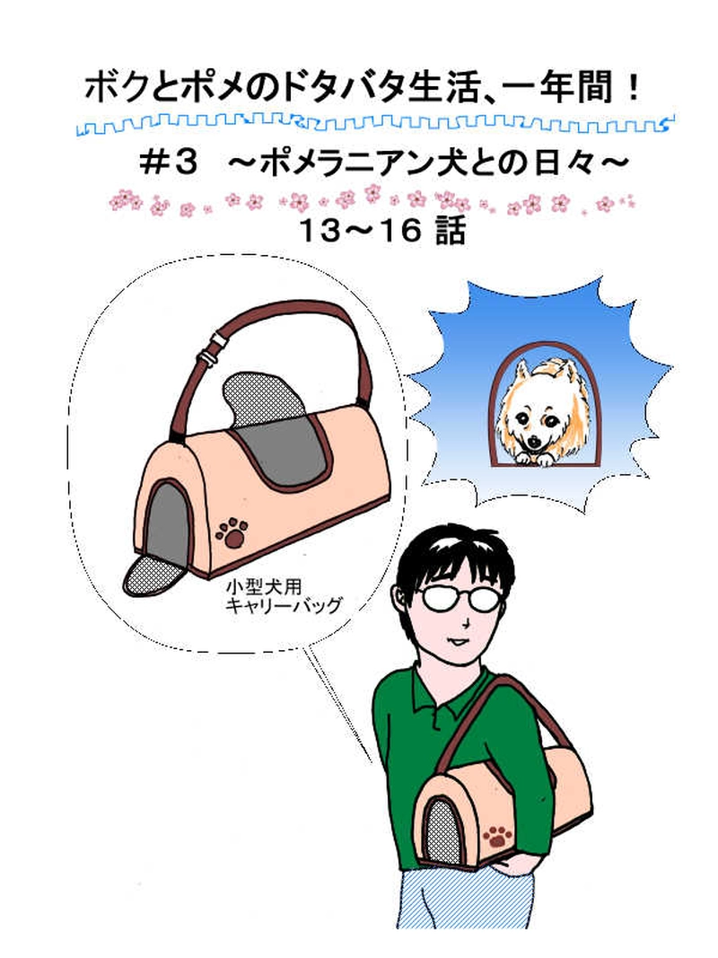 ボクとポメのドタバタ生活、一年間　その３（13～16話）