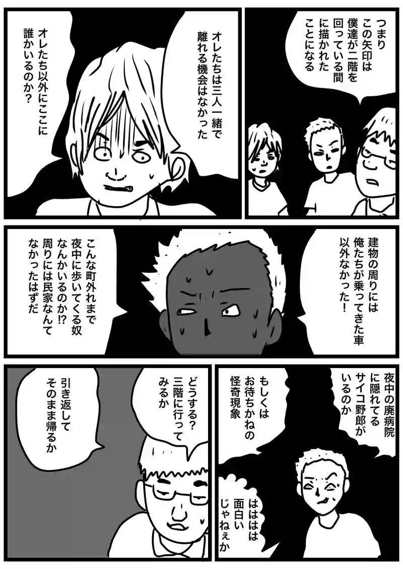 赤い矢印