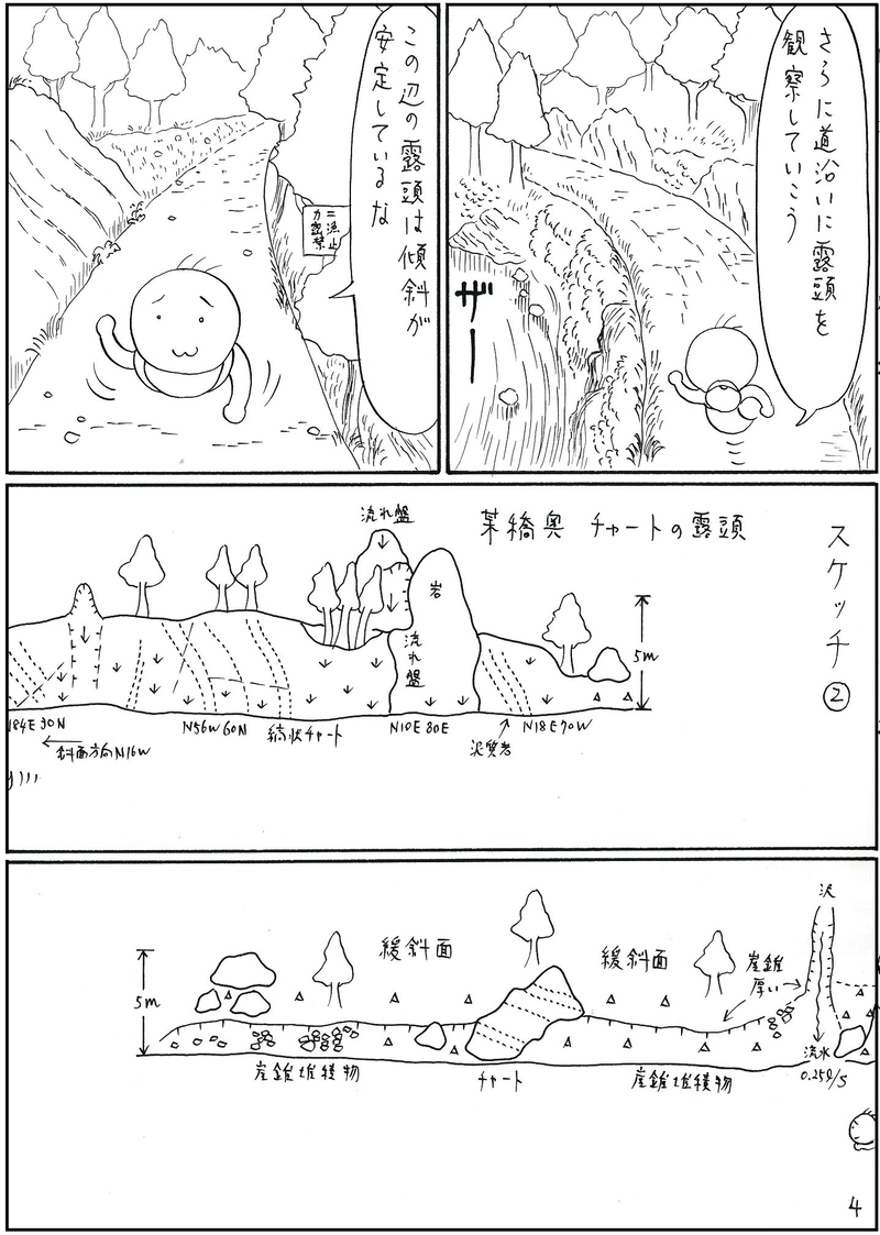 古生層　チャート