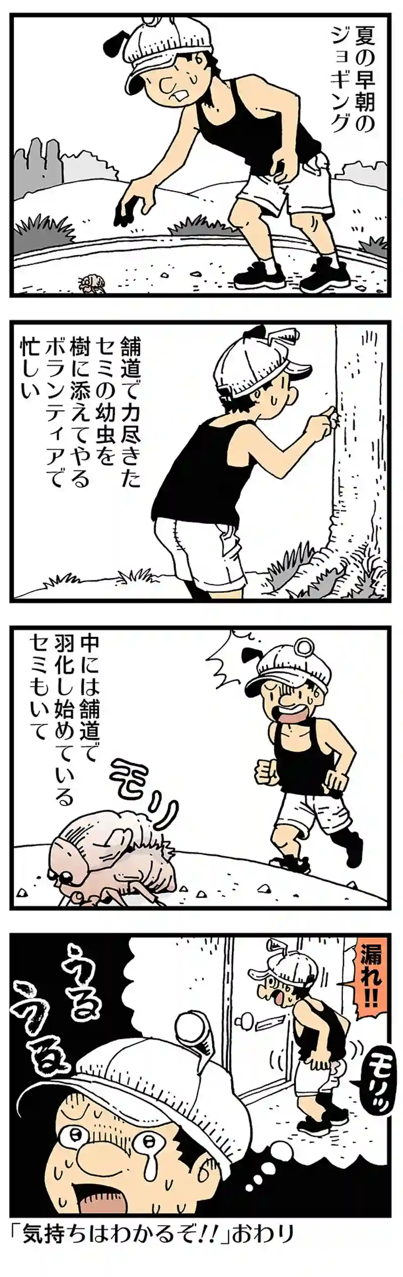 【普通】僕は昔セミと会話ができました。