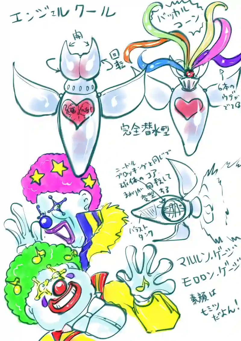 キャラクター＆マシン設定集②