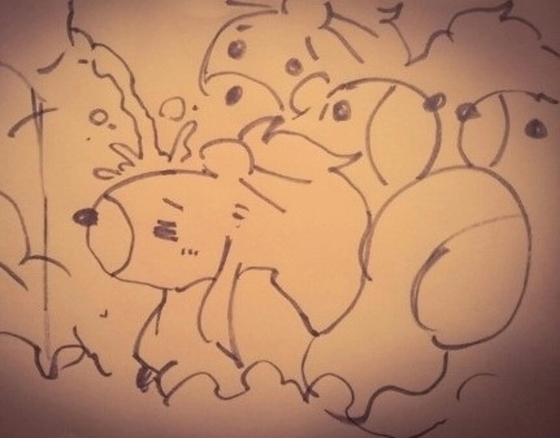 感謝と水遊びとうっかりと腹時計。