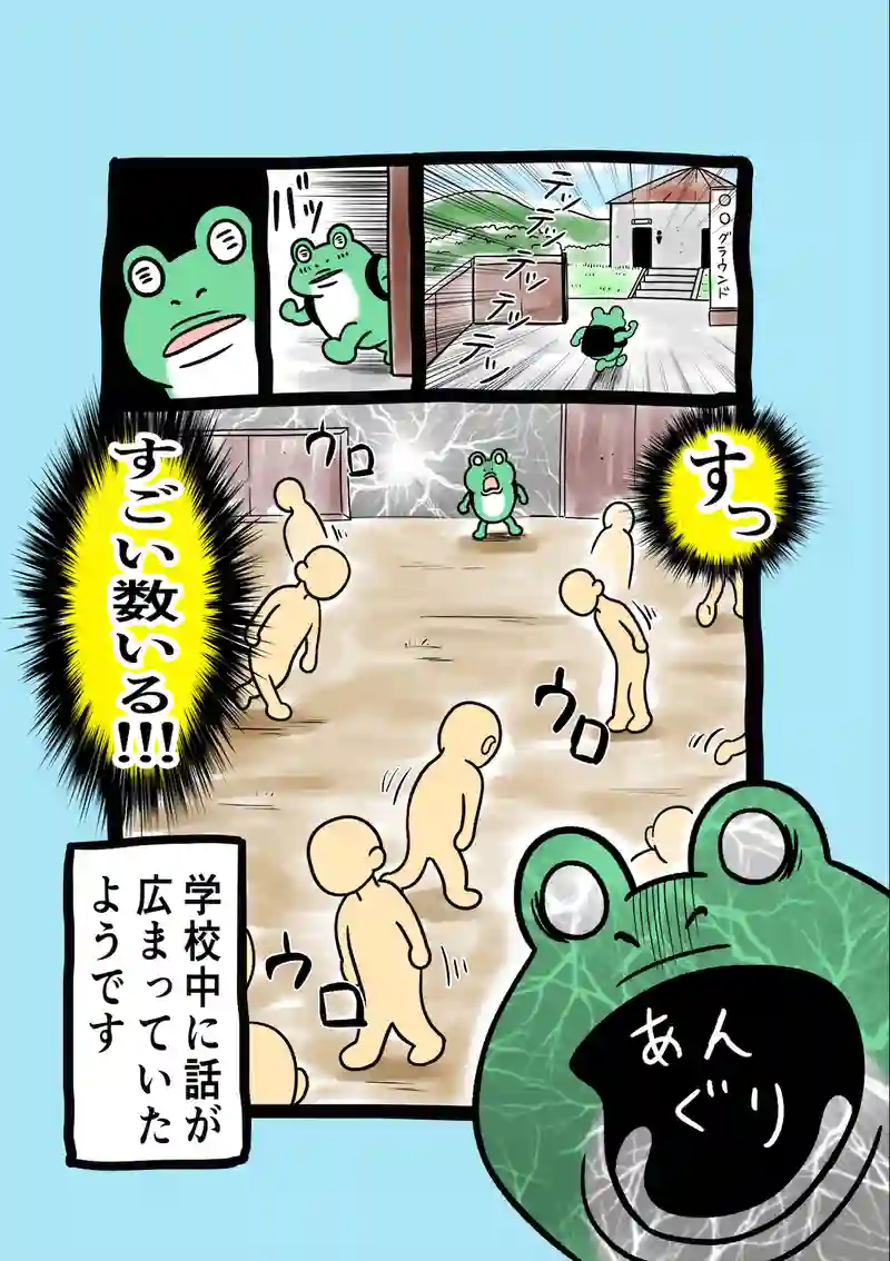 急に来てすぐカエル(211)