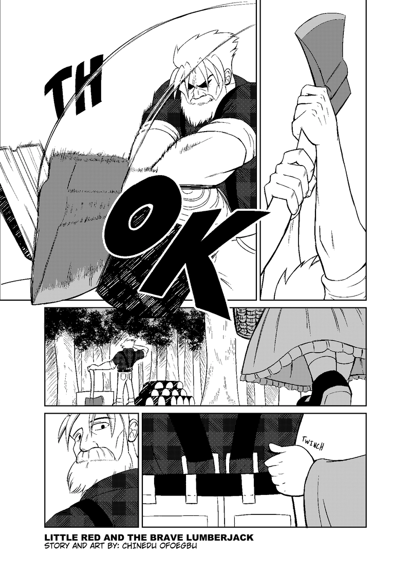 リトル・レッドと勇敢な木こり