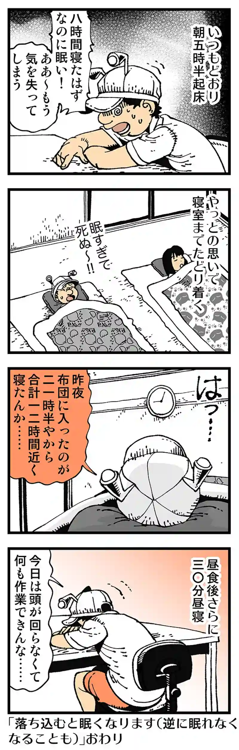 【普通】眠かったり眠れなかったり