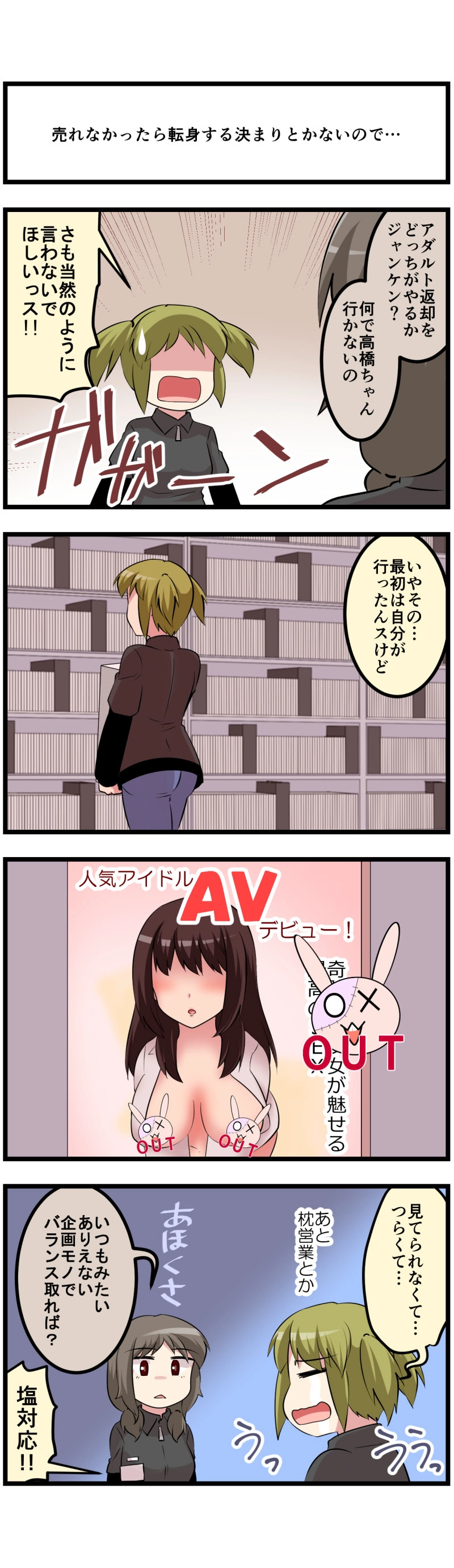 第74話「仕事はバランスよく覚えましょう」