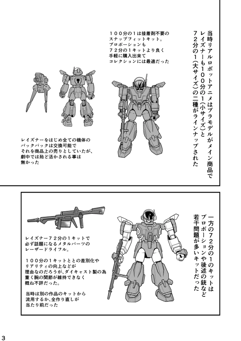 第27話　レイズナー　プラモデル