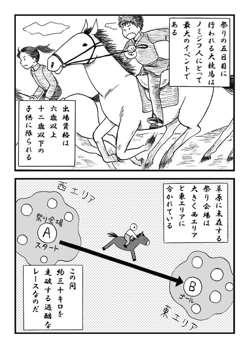 第八話　ノミジフの大競馬（前編）