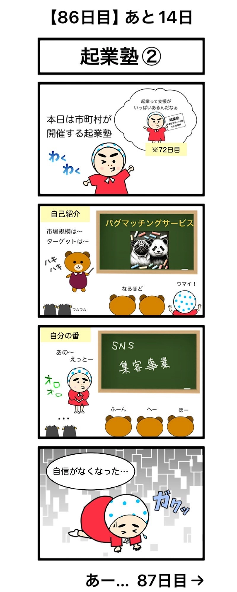 【86日目】起業塾②