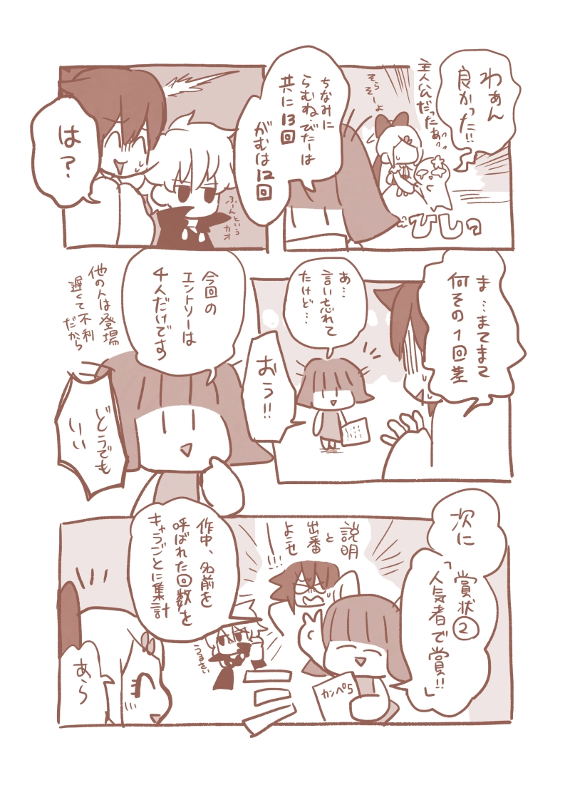 2周年記念漫画　おかまほアワード