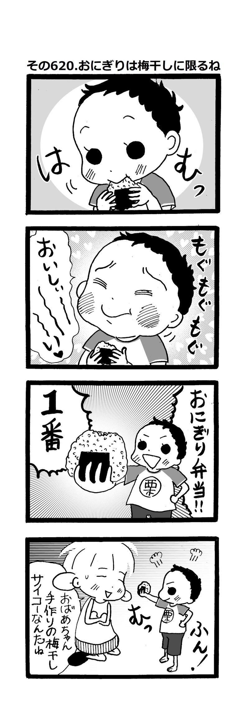 その620.おにぎりは梅干しに限るね