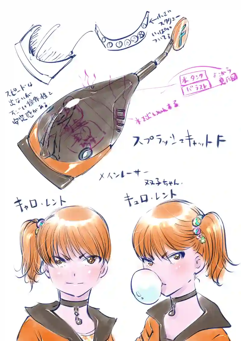 キャラクター＆マシン設定集①