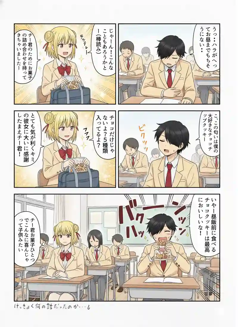 血液型とか気が利く彼女とか