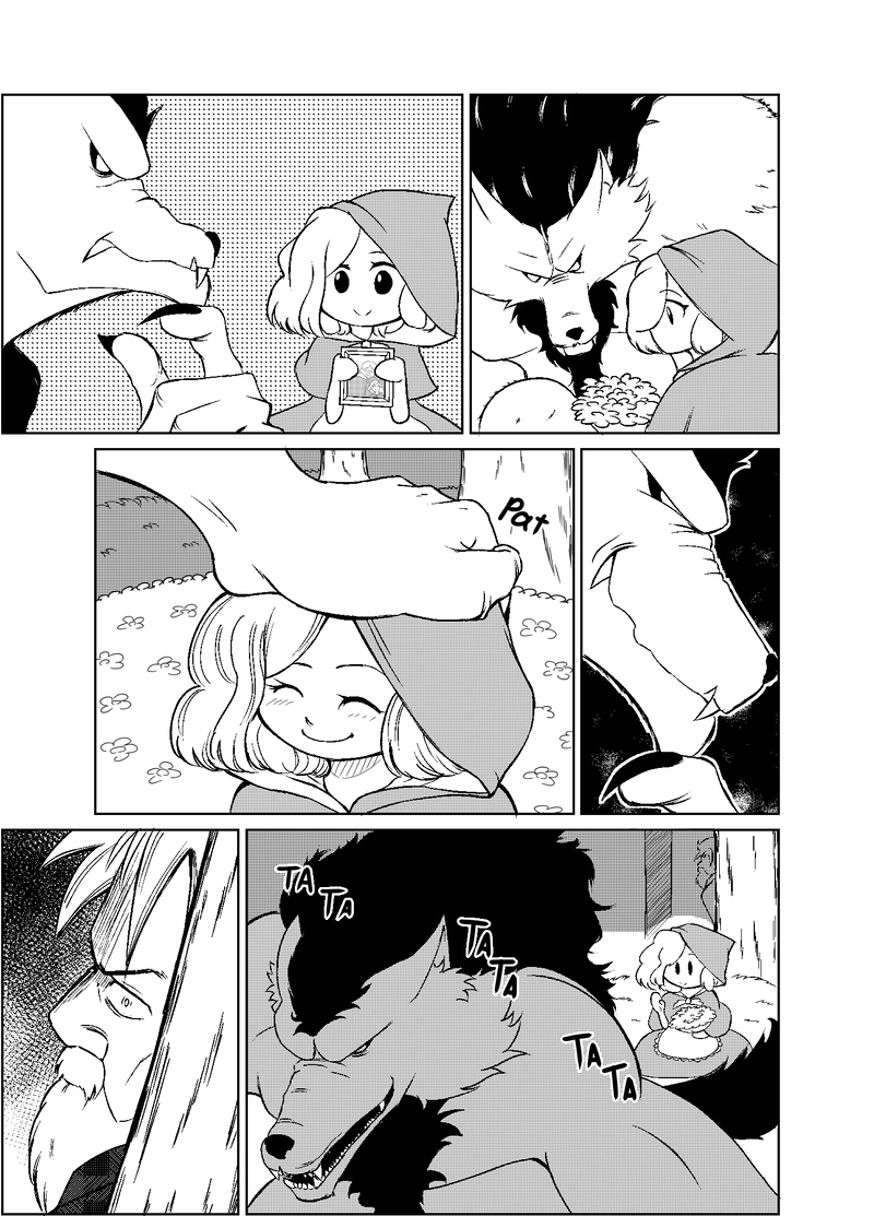 リトル・レッドと勇敢な木こり