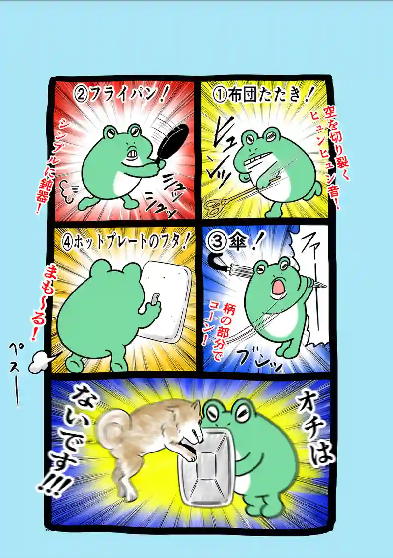 急に来てすぐカエル(240)