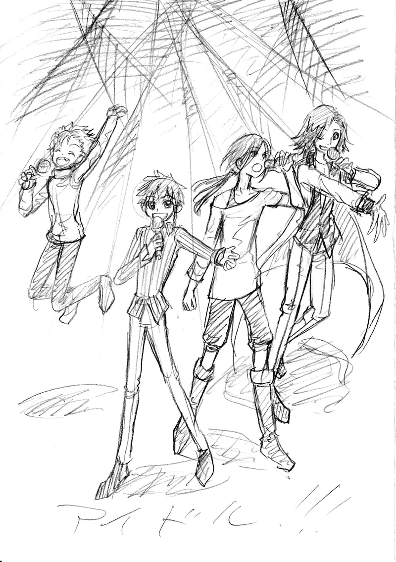 イラストまとめ、３（白黒追加中）