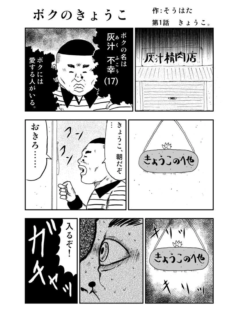 ボクのきょうこ（1話）そうはた