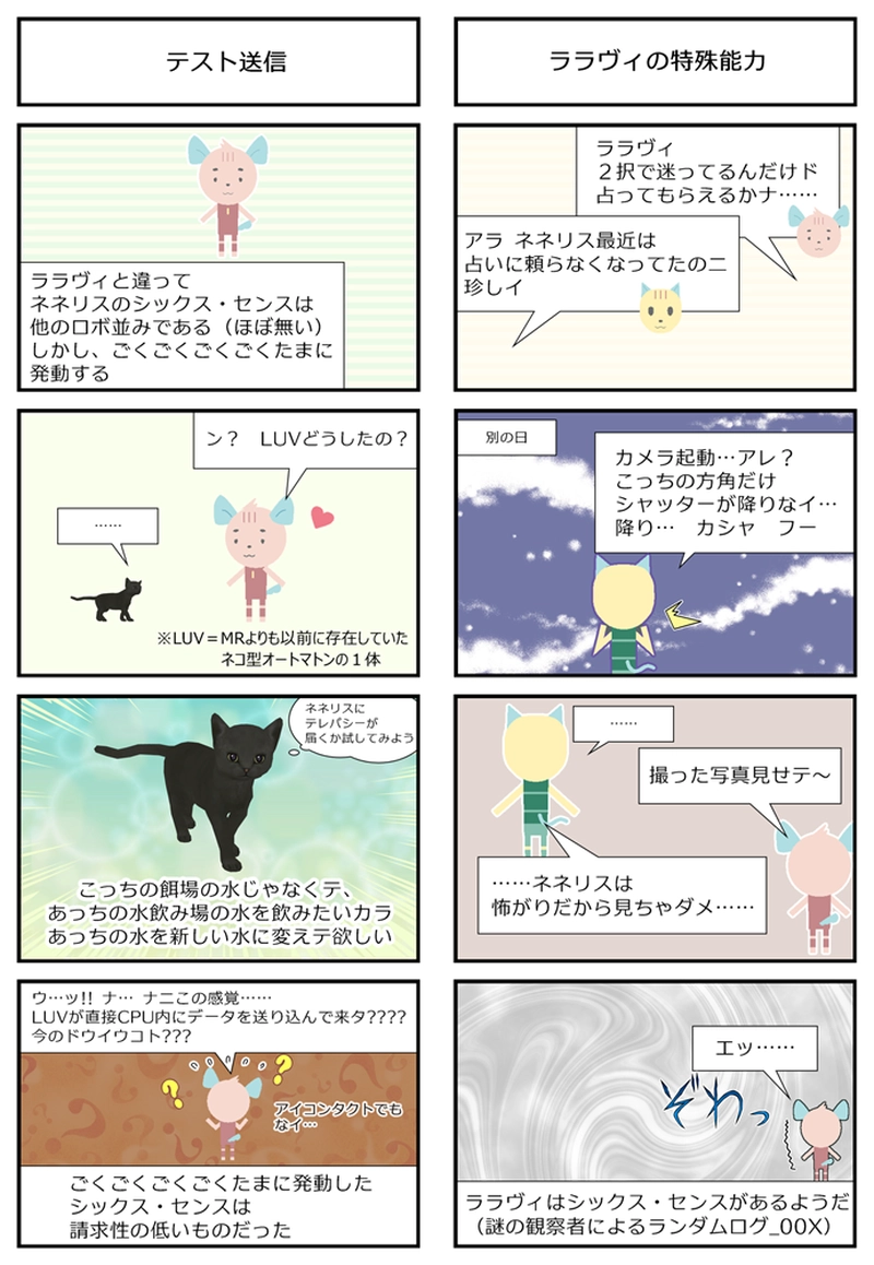 【001-004】ララヴィの特殊能力 他