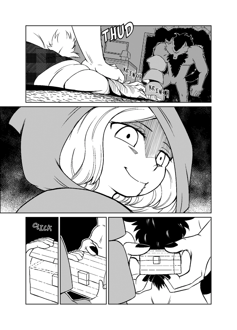 リトル・レッドと勇敢な木こり