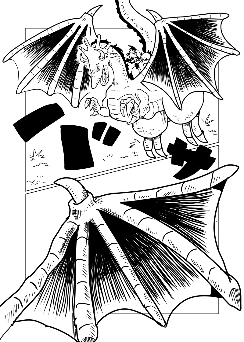 2章　野山王国編　4話　飛べ！ドラゴン