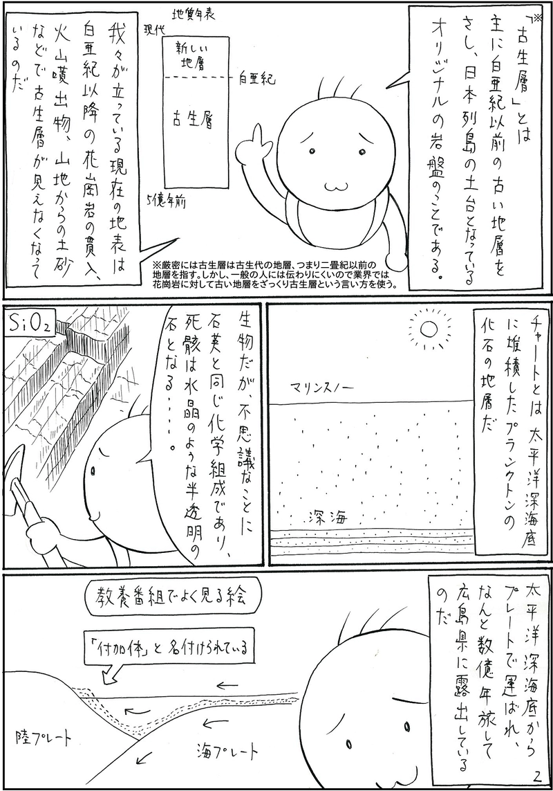 古生層　チャート