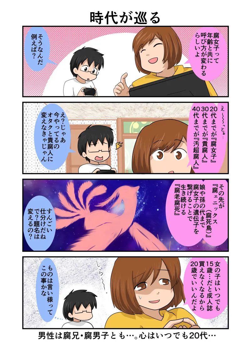 帰ってきた！オタクと腐女子の夫婦生活R / 時代は巡る 佐藤にいる マンガハック 無料Web漫画が毎日更新