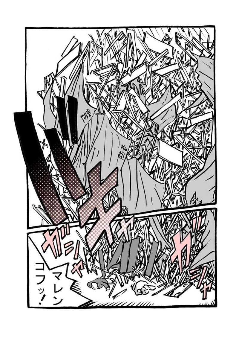 廿七話目「落下する世界」