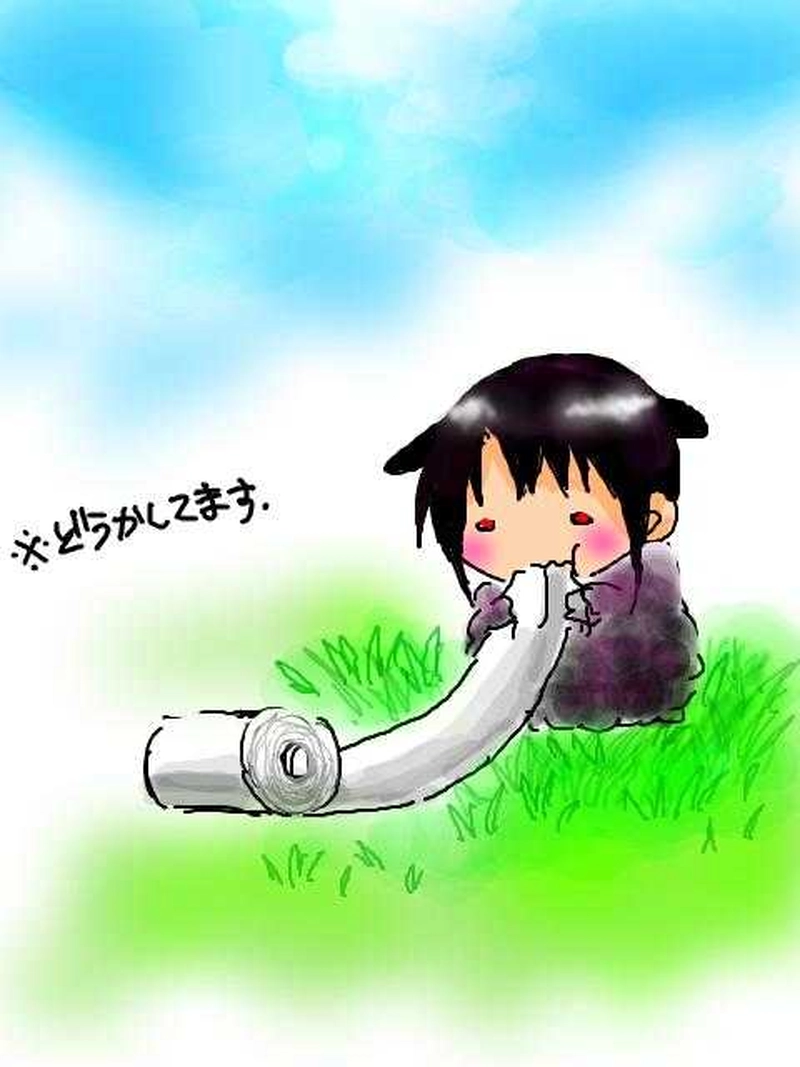 狼G様×トイレットペーパーもぐもぐしたりする羊Kさん