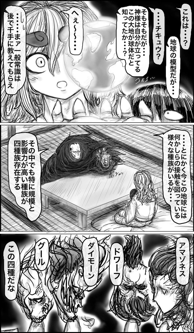 脇汗が凄い（作者の）