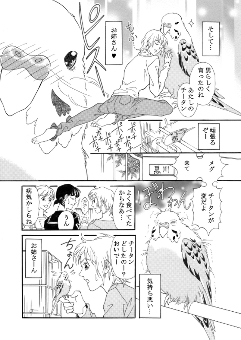 青いお鼻のチータン