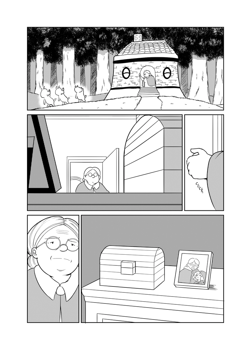 リトル・レッドと勇敢な木こり