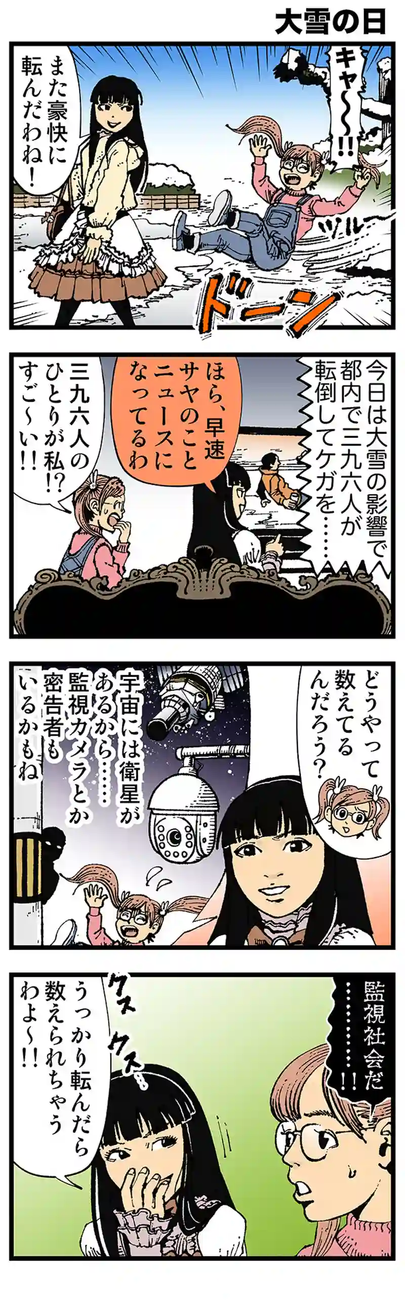 【微妙】大雪の（次の）日