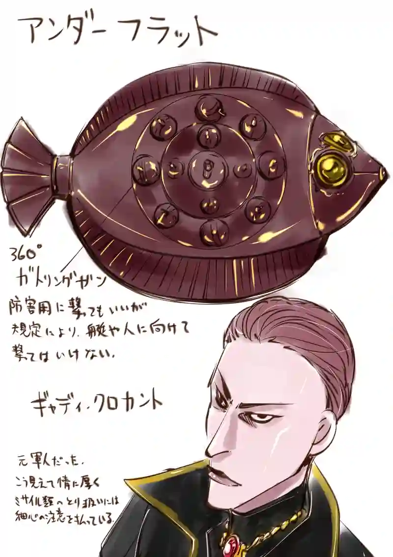 キャラクター＆マシン設定集②