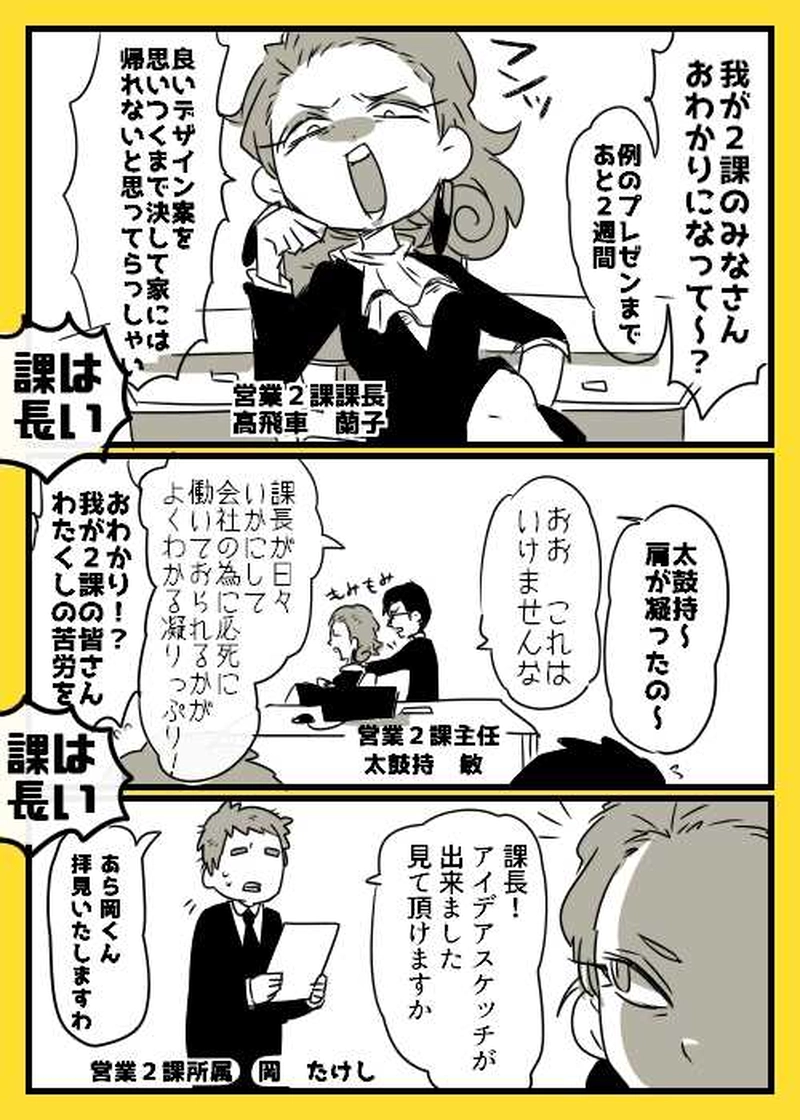 ③迫り来るプレゼン