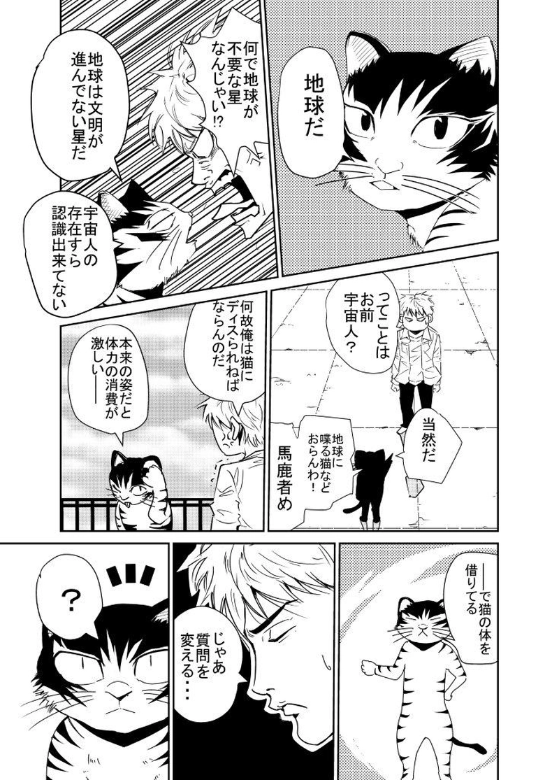 ＃１．猫に殺される男？