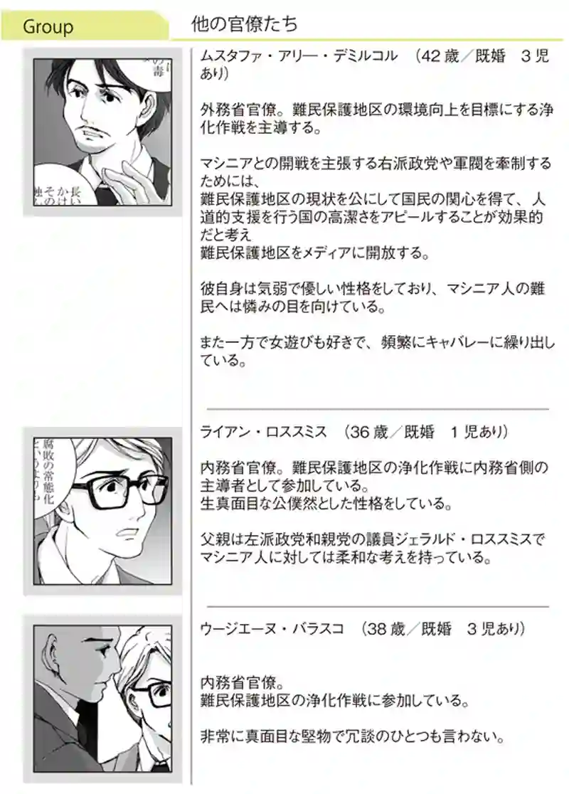 ストーリー年表＆キャラクター紹介