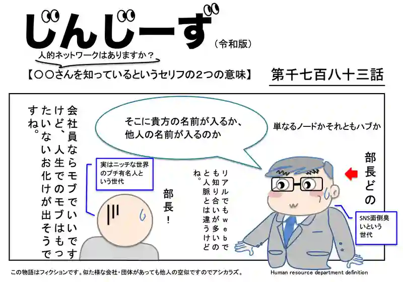 じんじーず第千七百八十三話