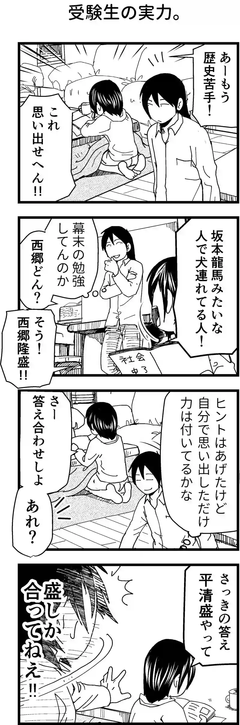 受験生の実力。