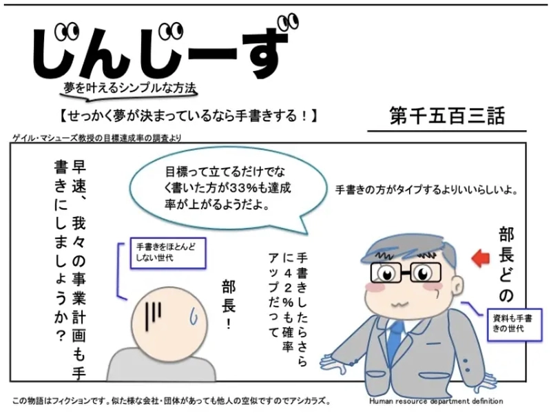 じんじーずパック　夢を叶えるシンプルな方法編