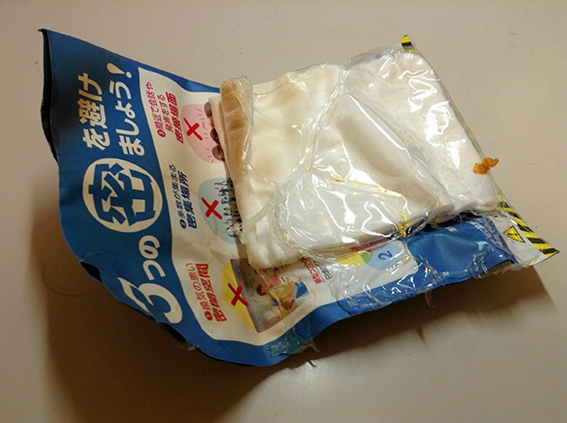 【普通】アベノマスクが届いた次の日のことであった