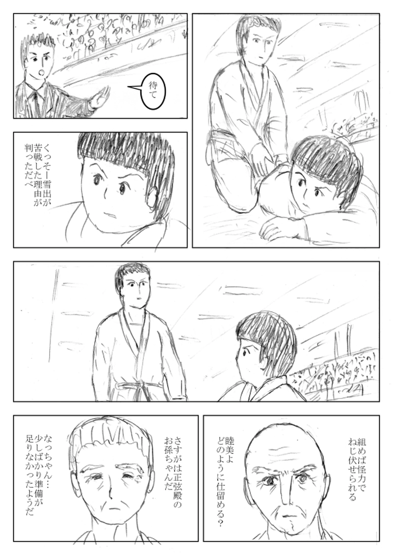 第１５話　秘術対怪力②