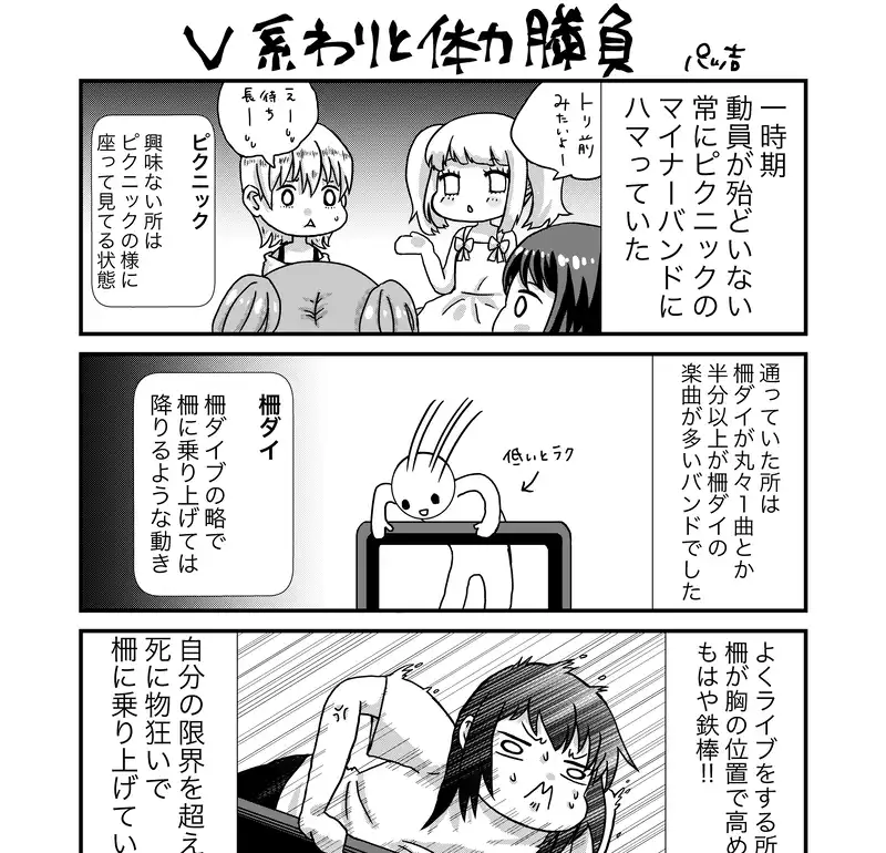 強火のファンの手引き ｖ系わりと体力勝負 ウ丼パッ吉 マンガハック 無料web漫画が毎日更新
