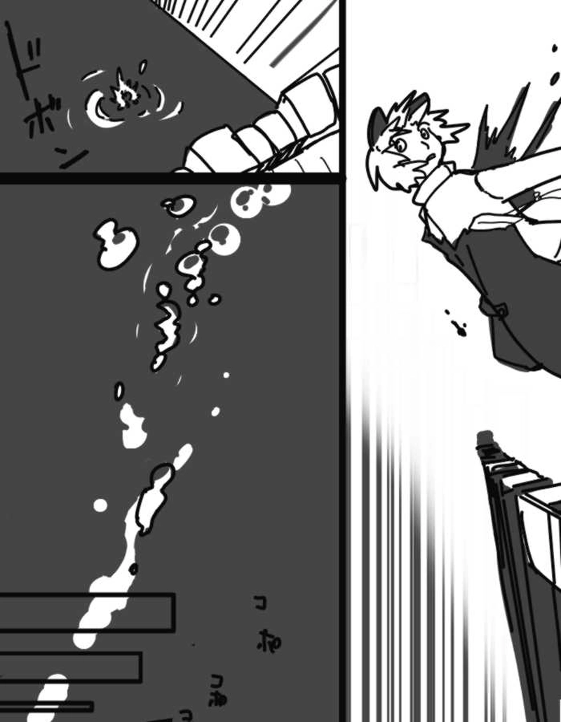 ダイダイ落書き漫画（ダイダイの落命まで）